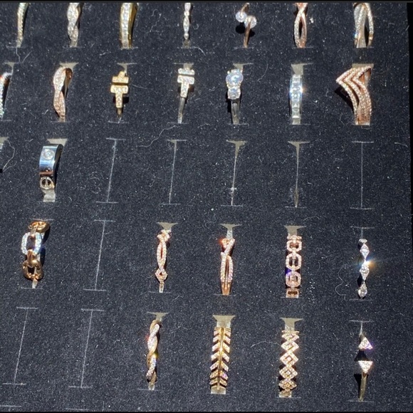 Gabriel & Co 14k Gold & diamond rings - Picture 12 of 16